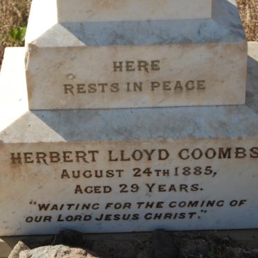 COOMBS Herbert Lloyd -1885