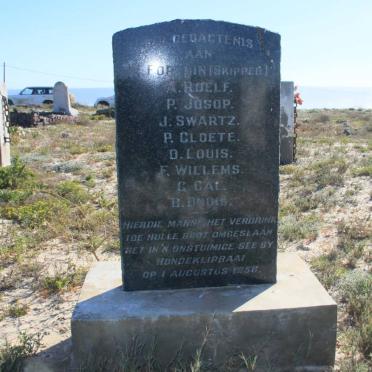 FORTUIN :: ROELF :: JOSOP :: SWARTZ :: CLOETE :: LOUIS :: WILLEMS :: GAL :: BOOIS