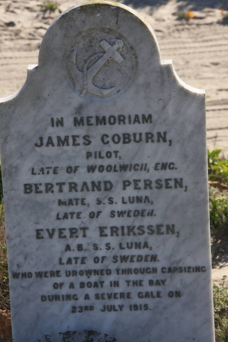 COBURN James -1915 :: PERSEN Bertrand -1915 :: ERIKSSEN Evert -1915