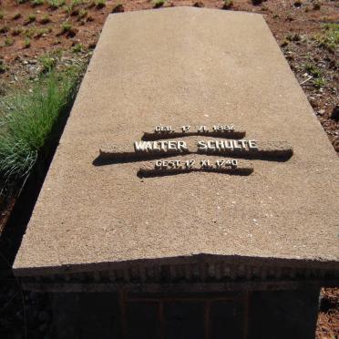 SCHULTE Walter 1886-1940