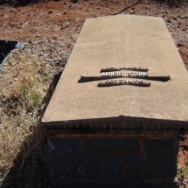 STÜBE Albert 1879-1943