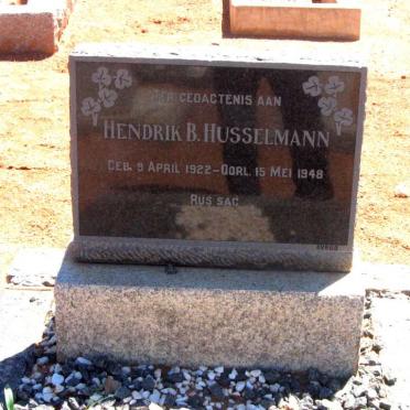 HUSSELMAN Hendrik B. 1922-1948