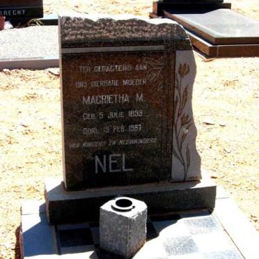 NEL Magrietha M. 1893-1967