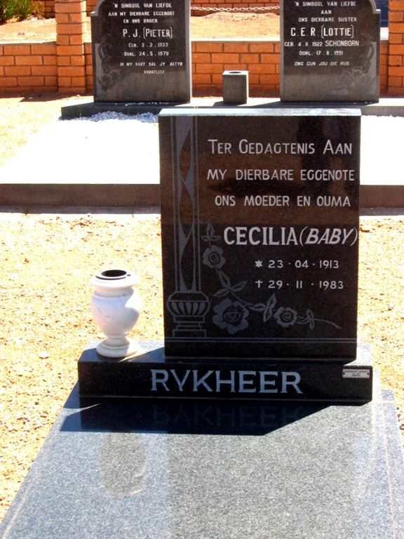 RYKHEER Cecilia 1913-1983