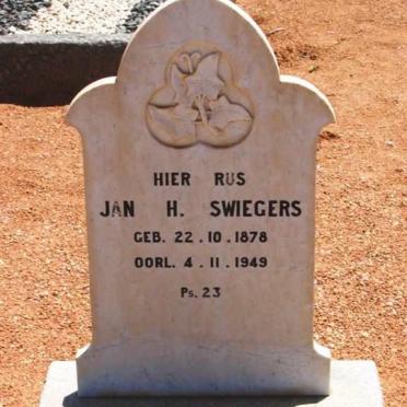 SWIEGERS Jan H. 1878-1949