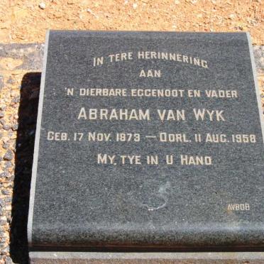 WYK Abraham, van 1873-1958