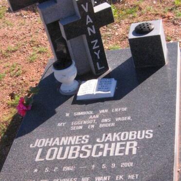 ZYL Johannes Jakobus Loubscher, van 1962-2001