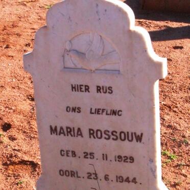 ROSSOUW Maria 1929-1944