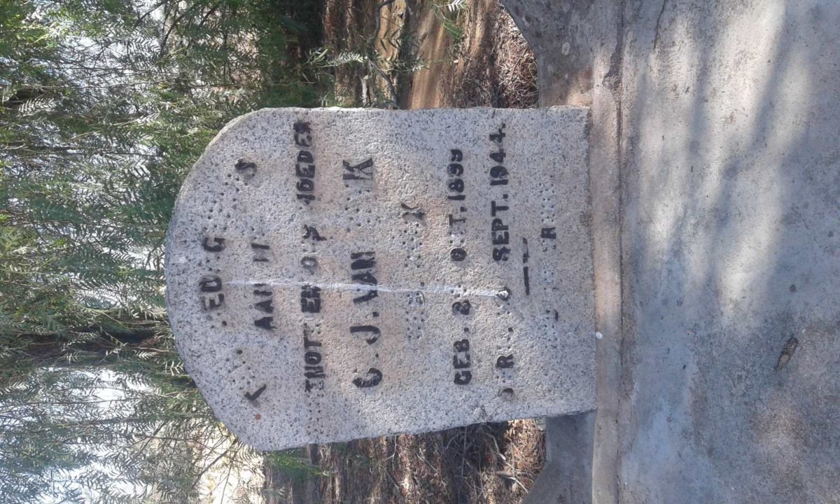 WYK C.J., van nee ?? 1899-1944