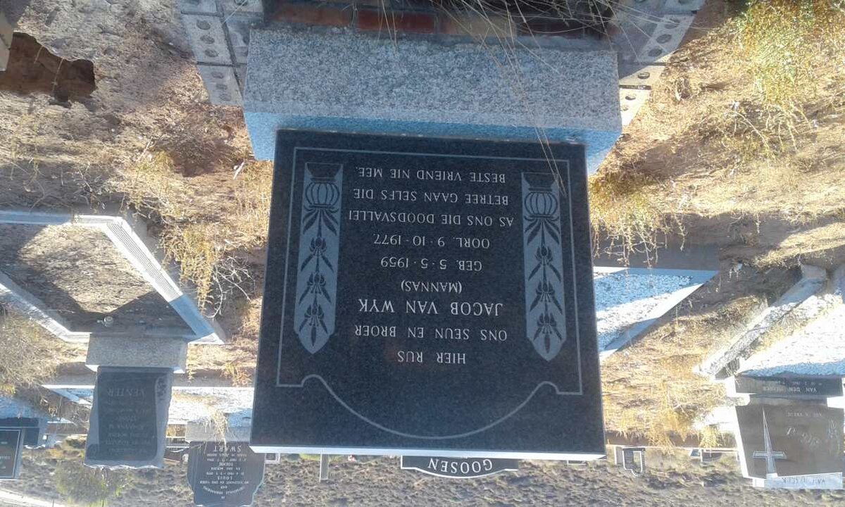 WYK Jacob, van 1959-1977