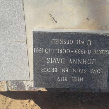 DAVIS Johnny 1939-1991