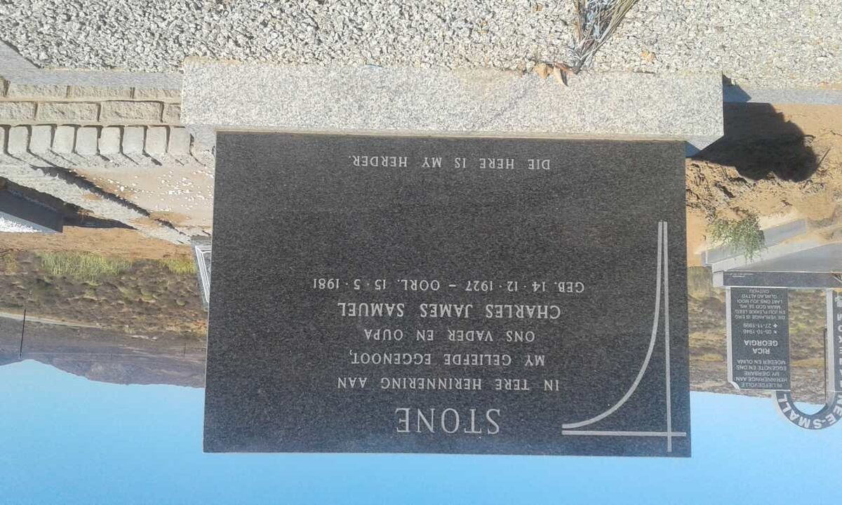 STONE Charles James Samuel 1927-1981