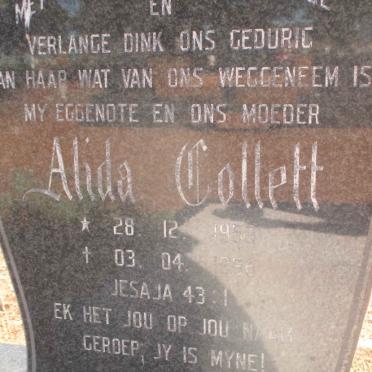 COLLETT Alida