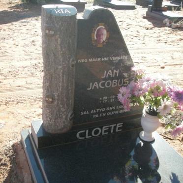 CLOETE Jan Jacobus