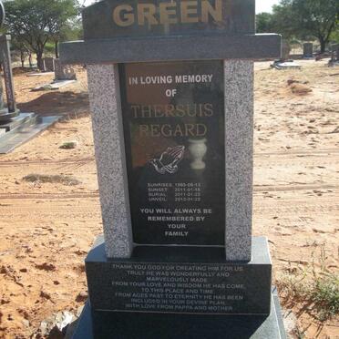 GREEN Thersuis Regard 1985-2011