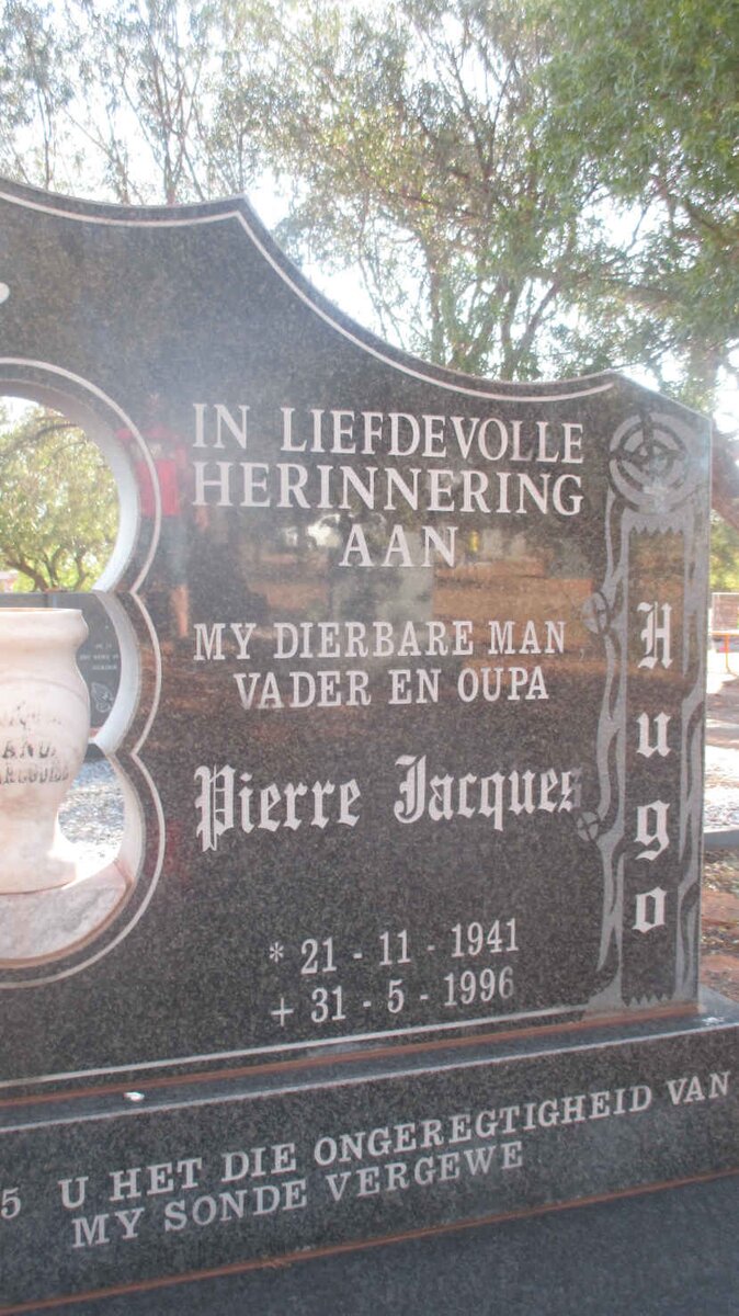 HUGO Pierre Jacques 1941-1996