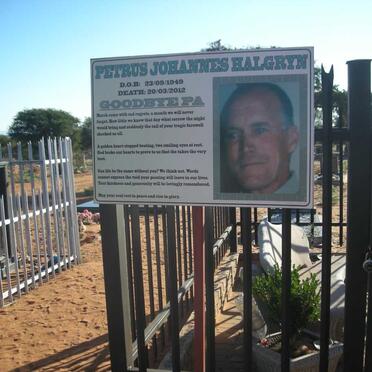 HALGRYN Petrus Johannes 1949-2012