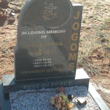 JOGOMS Mmasetima Violet 1945-2011