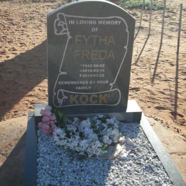 KOCK Fytha Freda 1942-2014