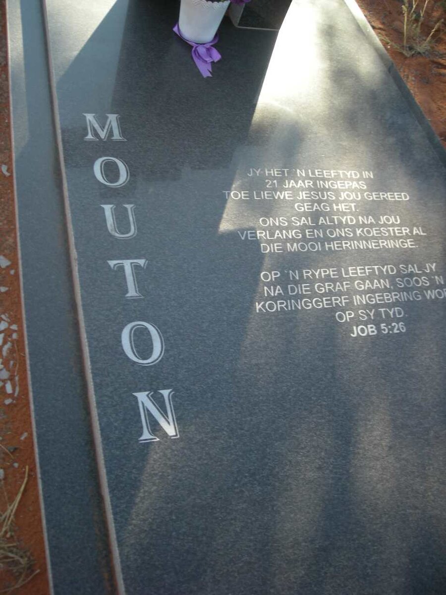 MOUTON Ben 1987-2008