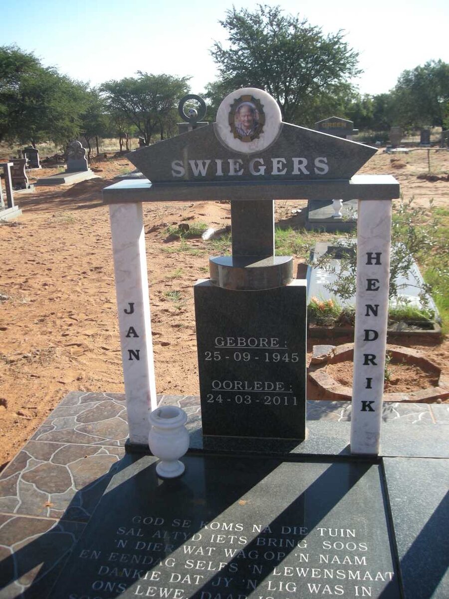 SWIEGERS Jan Hendrik 1945-2011