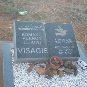 VISAGIE Romano Vernon 1985-2009