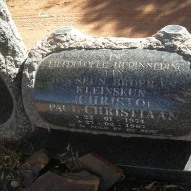 ? Paul Christiaan 1974-1997