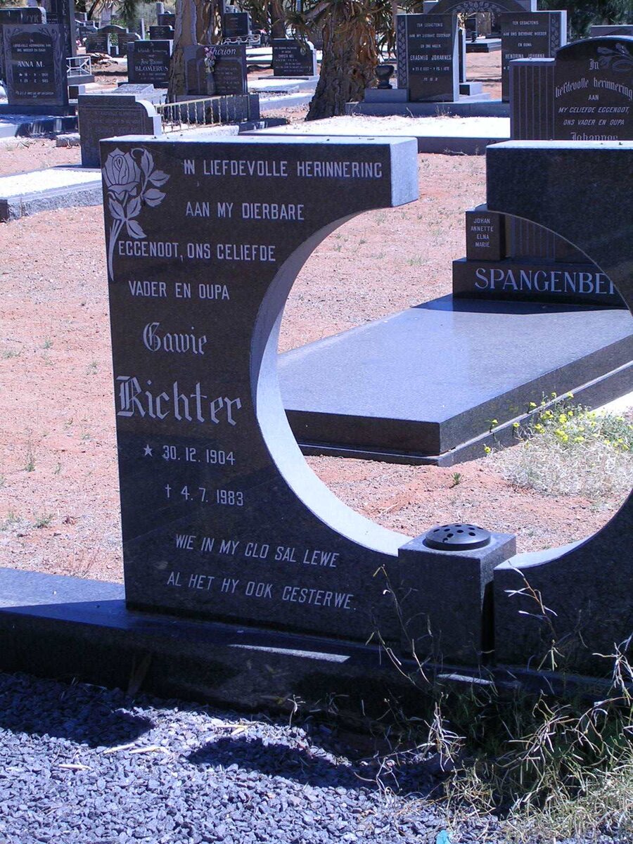 RICHTER Gawie 1904-1983