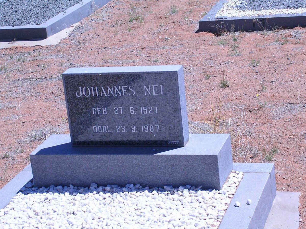 NEL Johannes 1927-1987