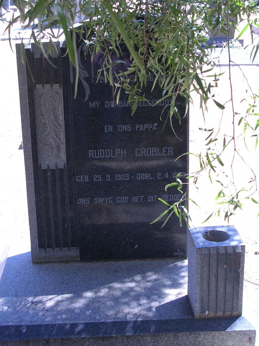 GROBLER Rudolph 1903-