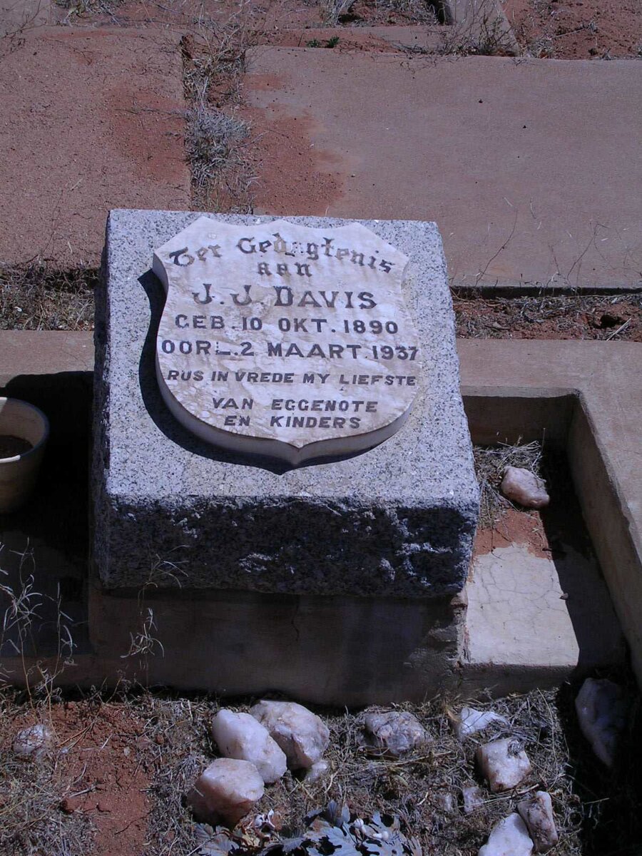 DAVIS J.J. 1890-1937