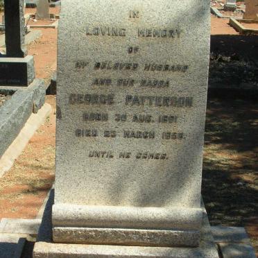 PATTERSON George 1891-1950