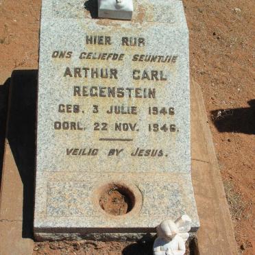 REGENSTEIN Arthur Carl 1946-1946