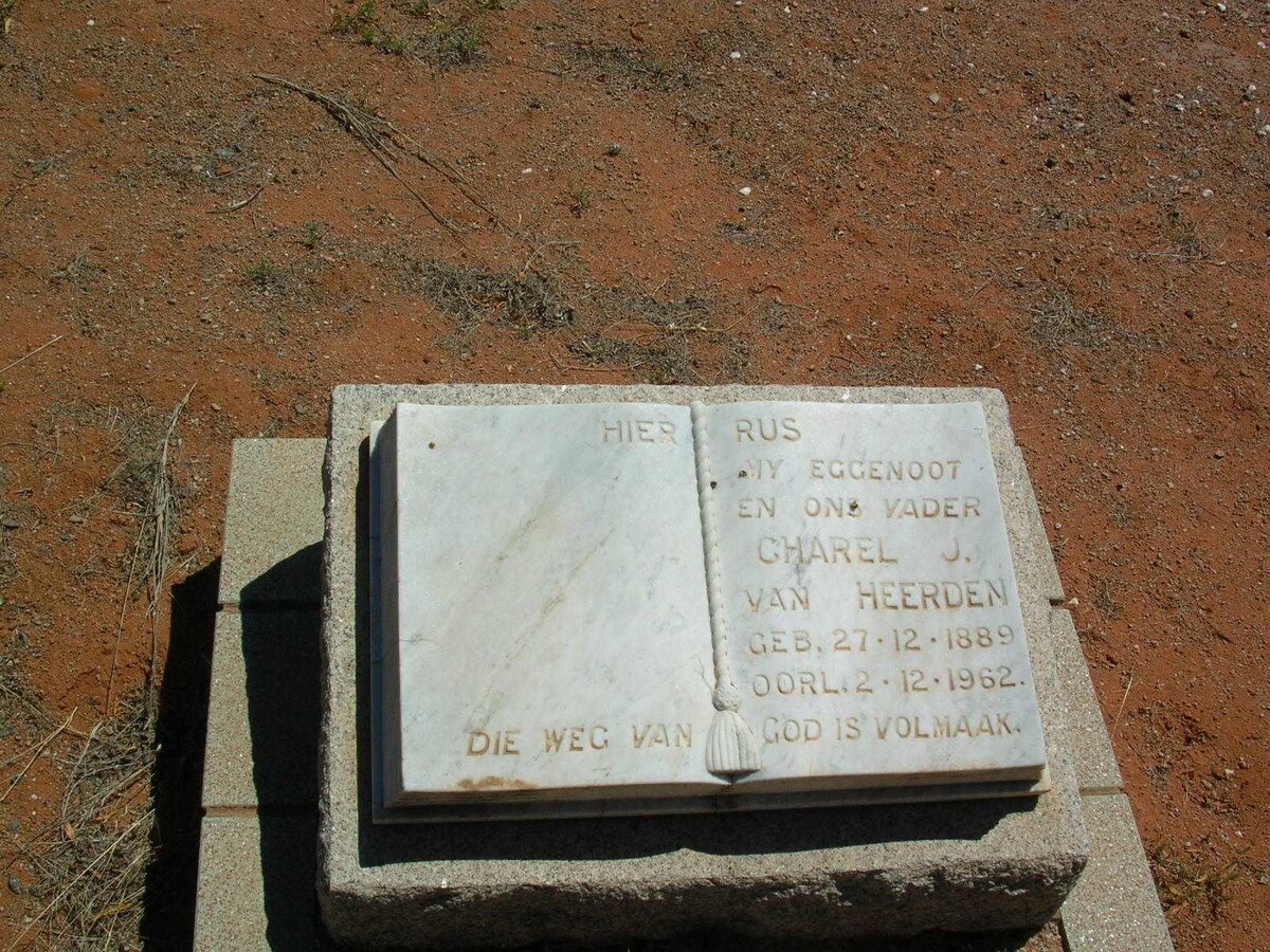 HEERDEN Charel J., van 1889-1962