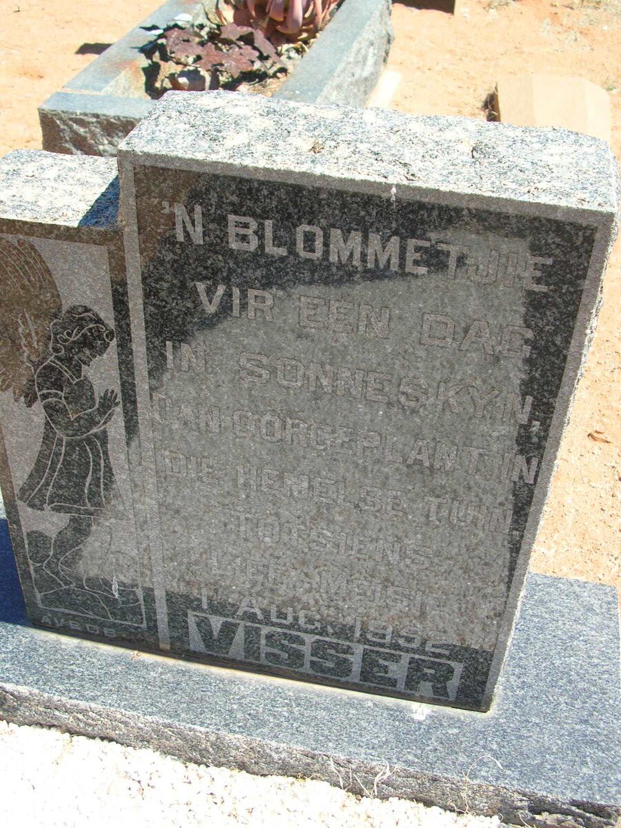 VISSER Meisie  -1952