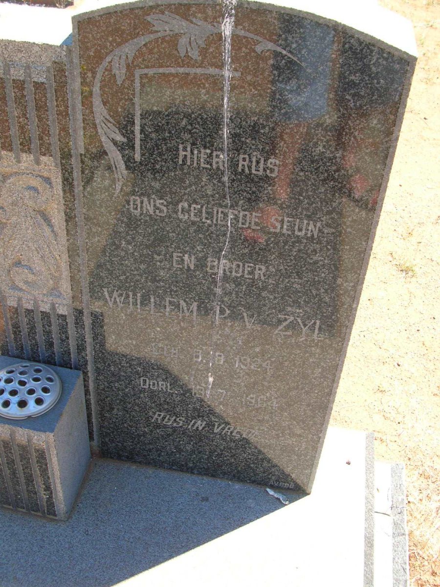 ZYL Willem P., van 1924-1964