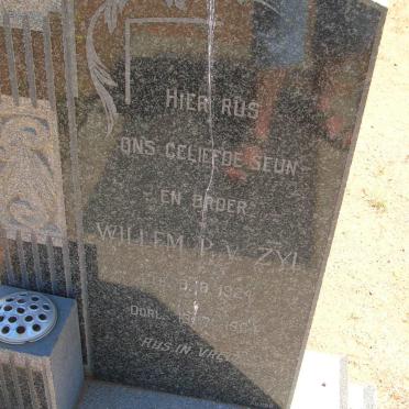 ZYL Willem P., van 1924-1964