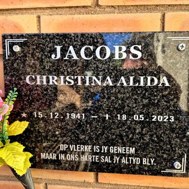 JACOBS Christina Alida 1941-2023