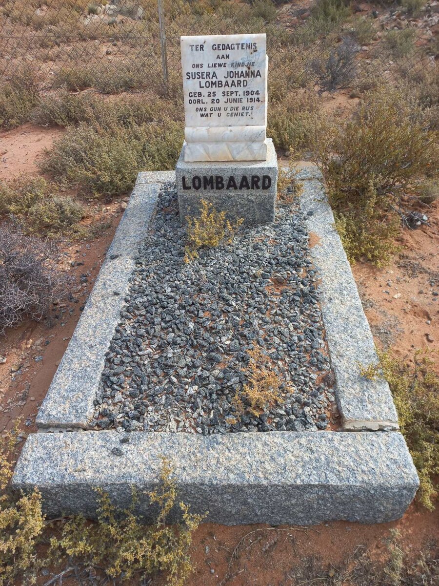 LOMBAARD Susera Johanna 1904-1914