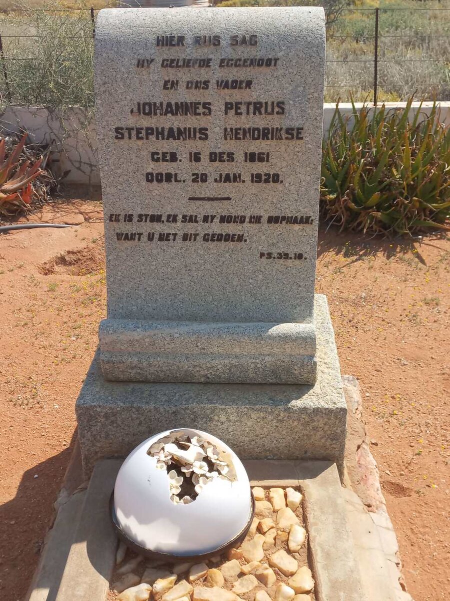 HENDRIKSE Johannes Petrus Stephanus 1861-1920