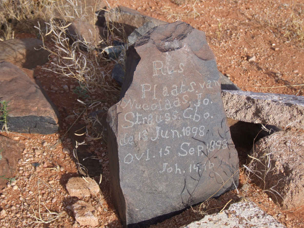 STRAUSS Nucolaas Jo. 1898-1898