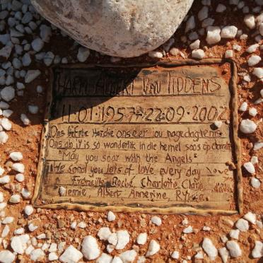 TIDDENS Harm Albert, van 1957-2002