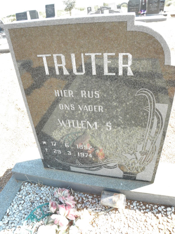 TRUTER Willem S. 1892-1974