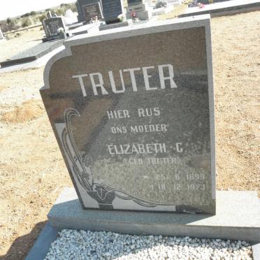 TRUTER Elizabeth C. nee TRUTER 1899-1973