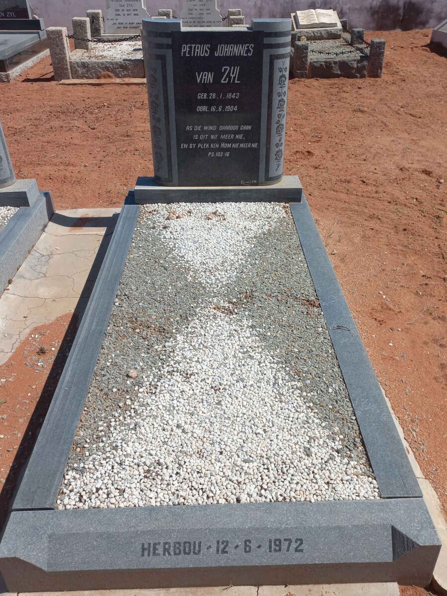 ZYL Petrus Johannes, van 1843-1904 