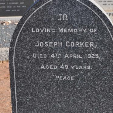 CORKER Joseph -1925