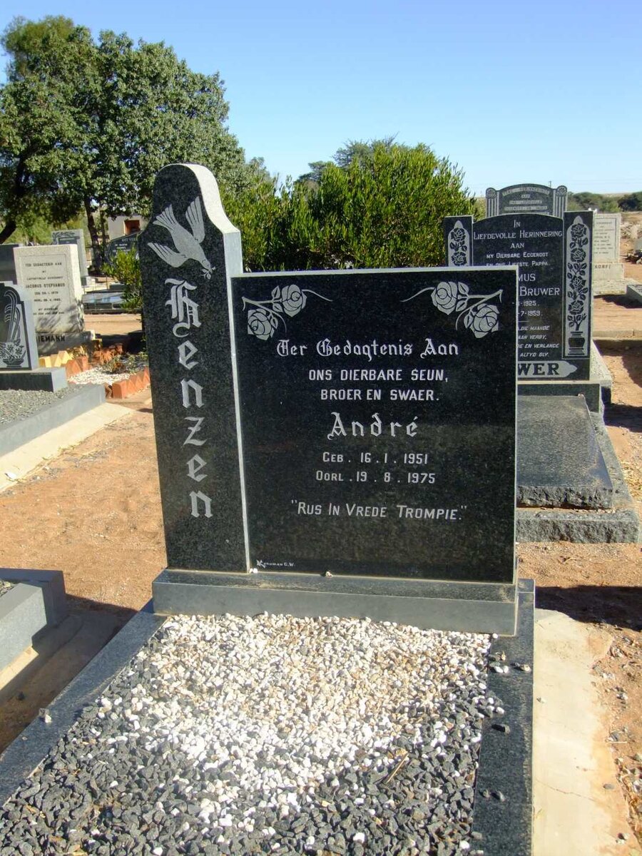 HENZEN André 1951-1975