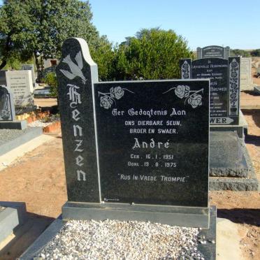 HENZEN André 1951-1975