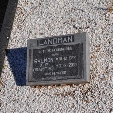 LANDMAN Salmon J.P. 1922-2004