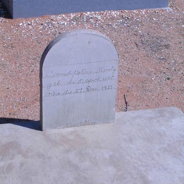 MARITZ Corneli Petrus 1880-1921